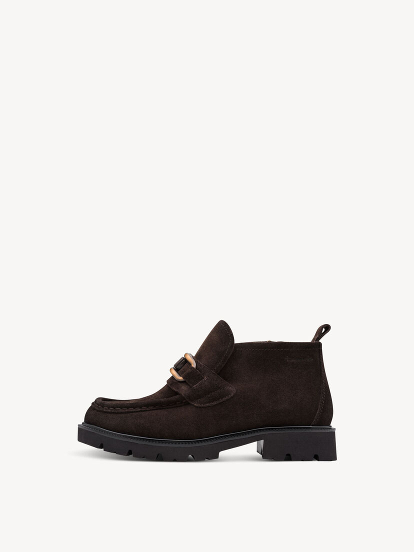 Enkellaarsje - bruin, MOCCA SUEDE, hi-res