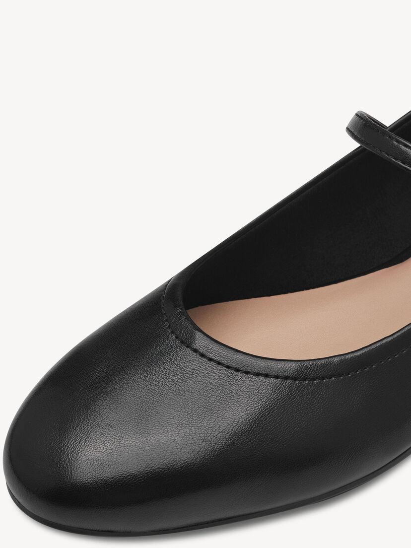 Ballerina - zwart, BLACK MATT, hi-res