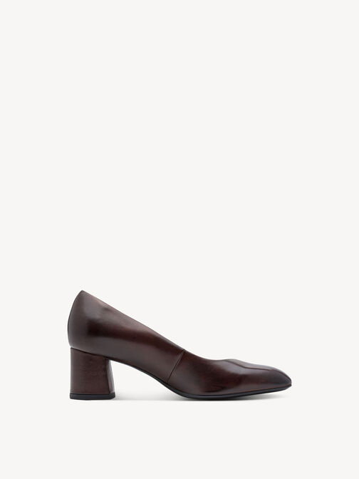Pumps, MAHOGANY LEA., hi-res