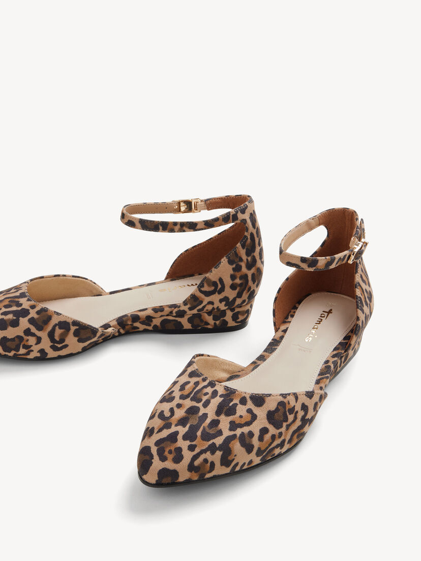 Ballerina - bruin, LEOPARD, hi-res