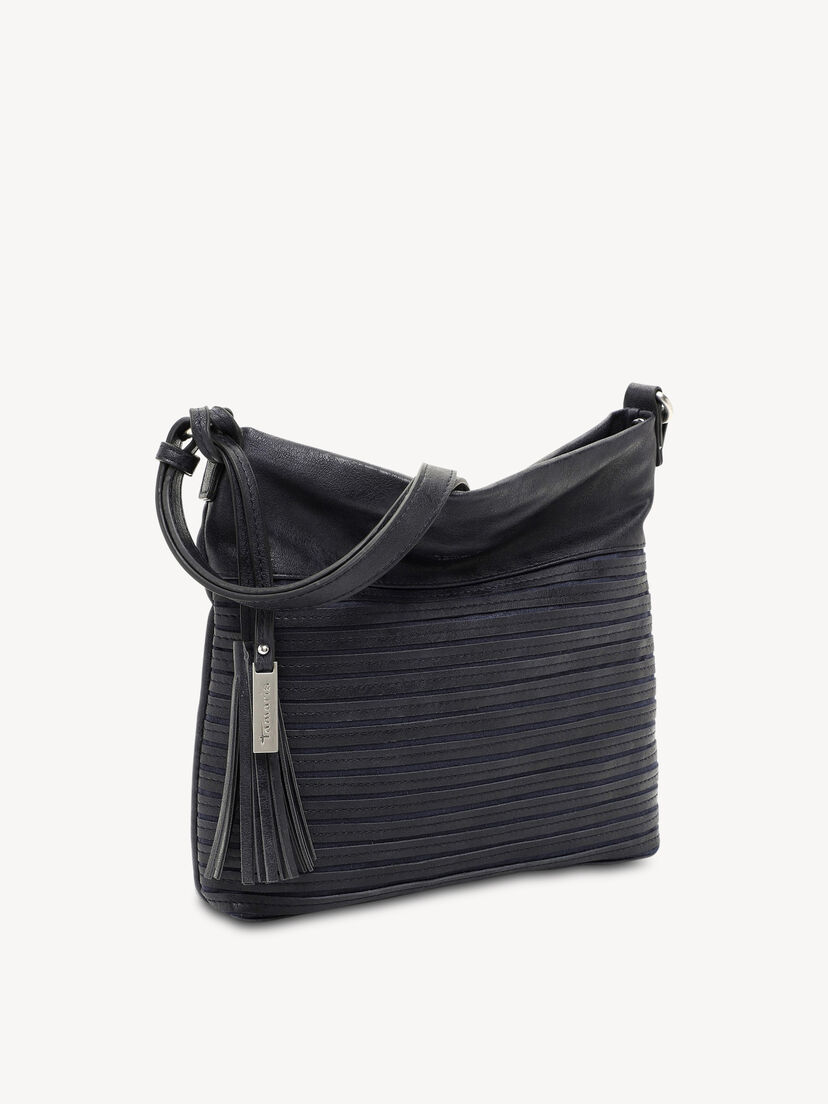 Schoudertas - blauw, blue, hi-res