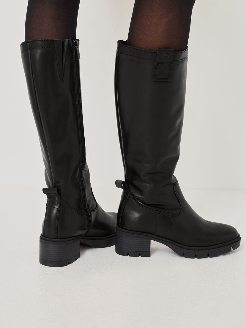 Laarzen, BLACK LEATHER, hi-res