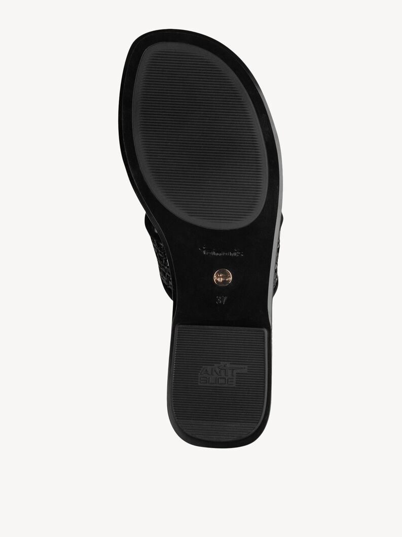 Pantolette - schwarz, BLACK, hi-res