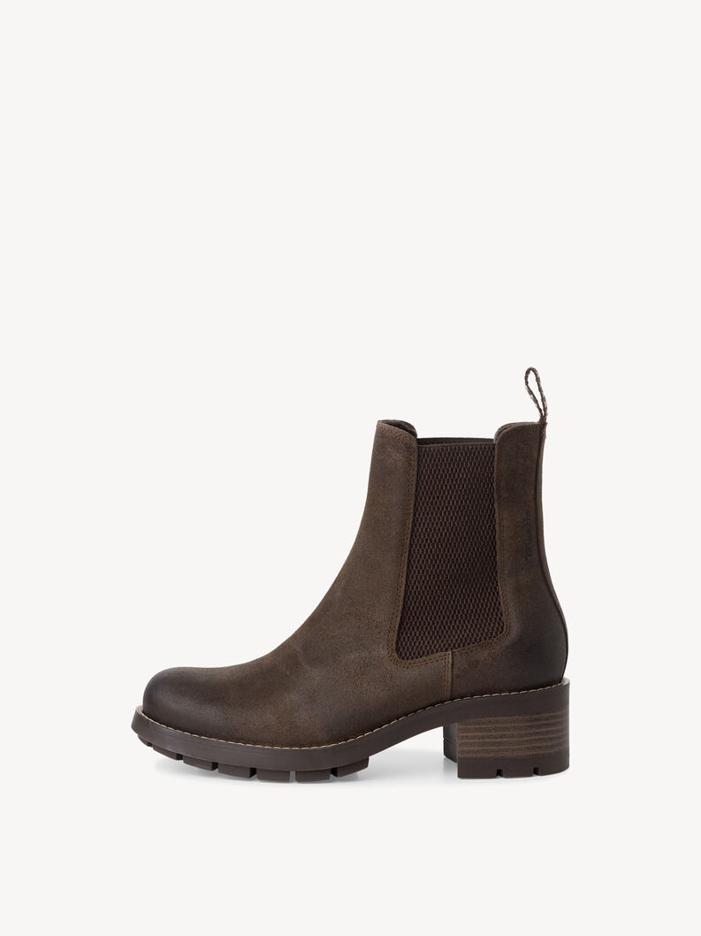 Leather Chelsea boot - brown, MOCCA, hi-res