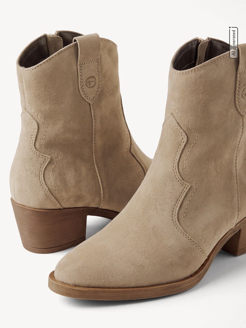 Bottine, beige, hi-res