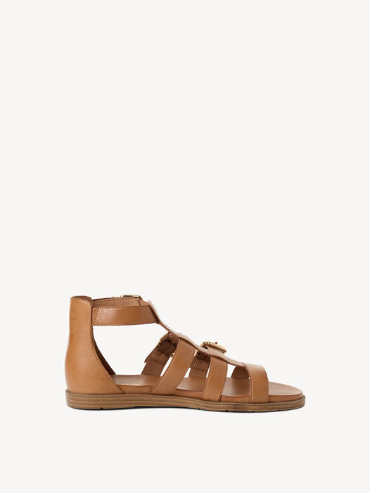 Sandaal, cognac, hi-res