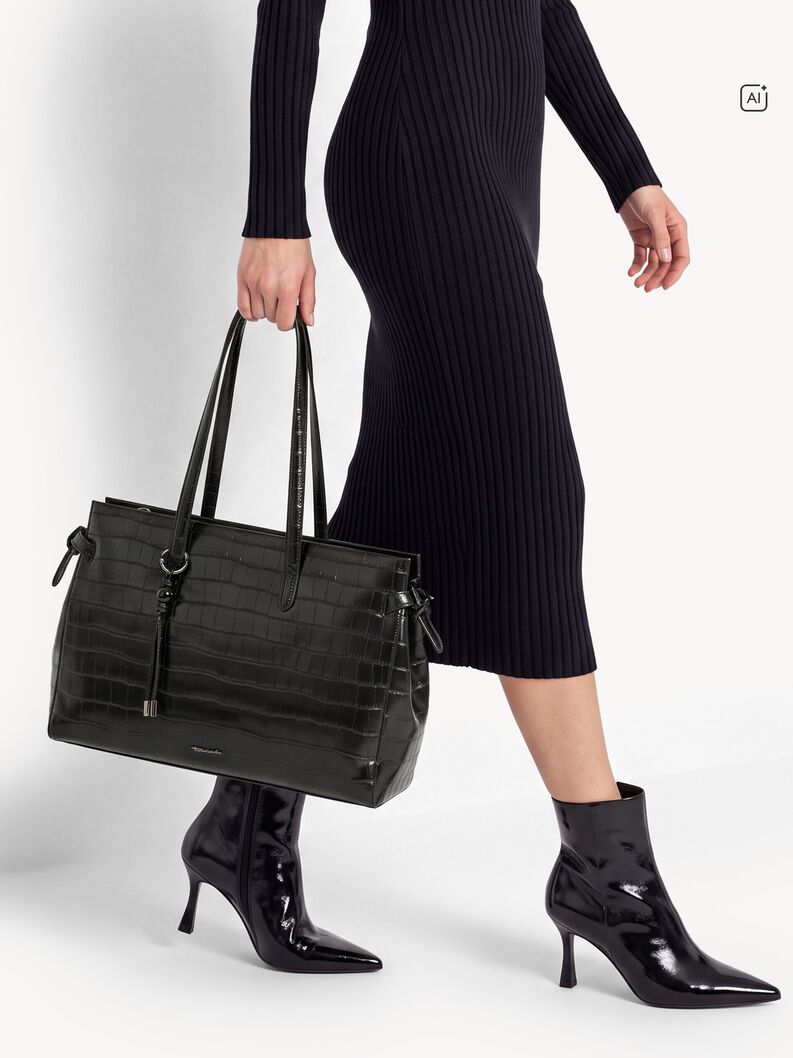 Shopper - schwarz, black, hi-res