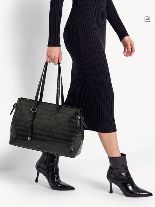 Shopper, black, hi-res