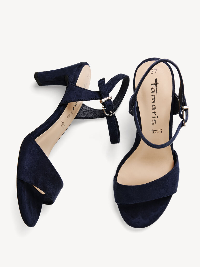 Sandaaltje - blauw, NAVY, hi-res