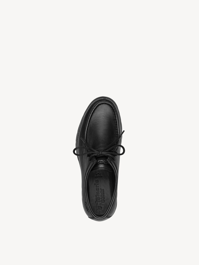 Kožen&eacute; Polobotky - čern&aacute;, BLACK, hi-res