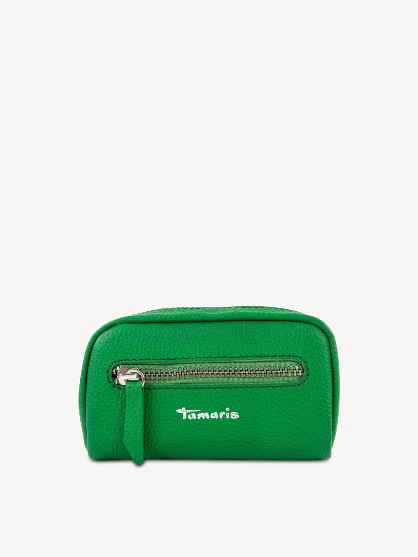 Leren Sleuteletui - groen, apple, hi-res