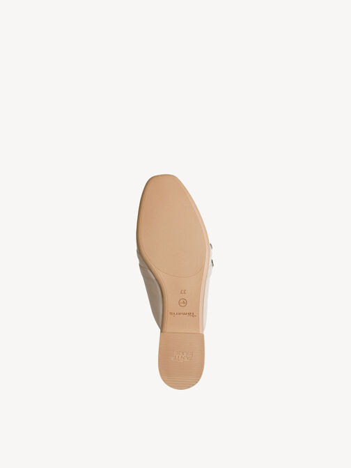 Mule, IVORY LEATHER, hi-res