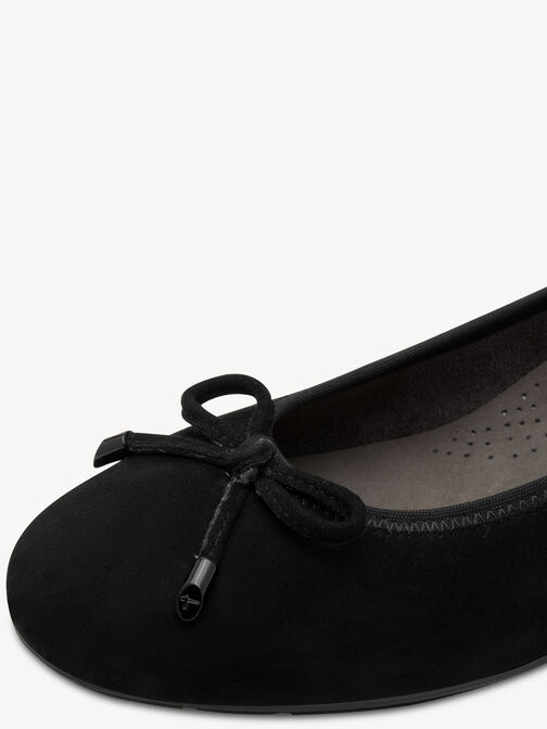 Ballerina, BLACK SUEDE, hi-res