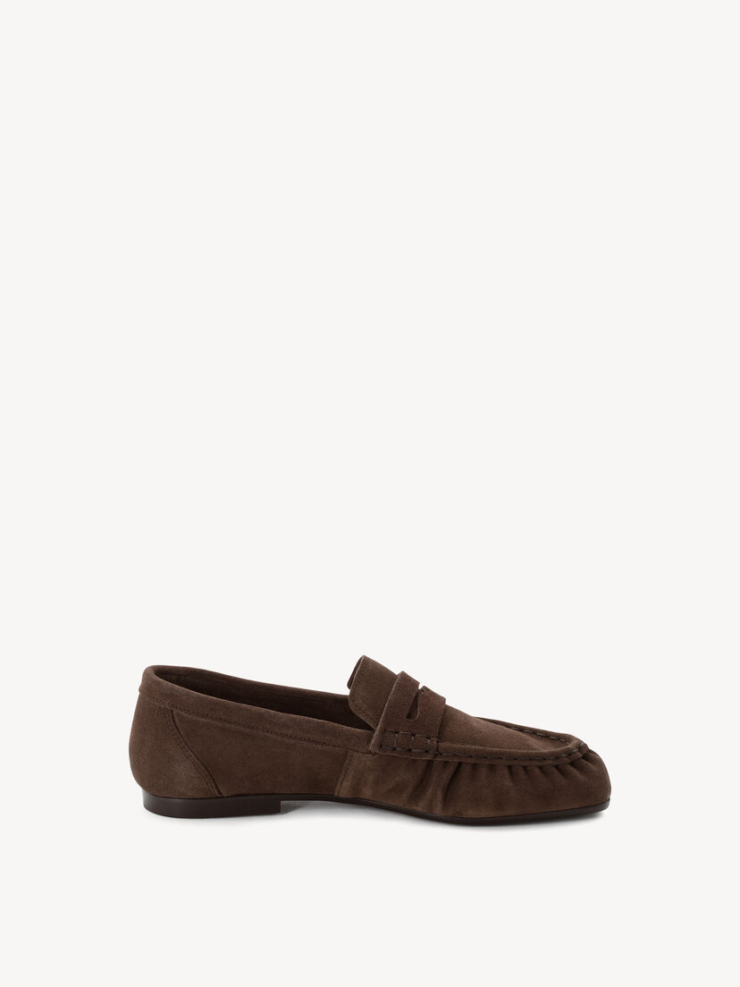 Leren Mocassin - bruin, 304, hi-res