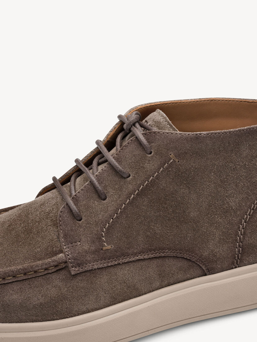 Leren Sneaker - beige, TAUPE, hi-res