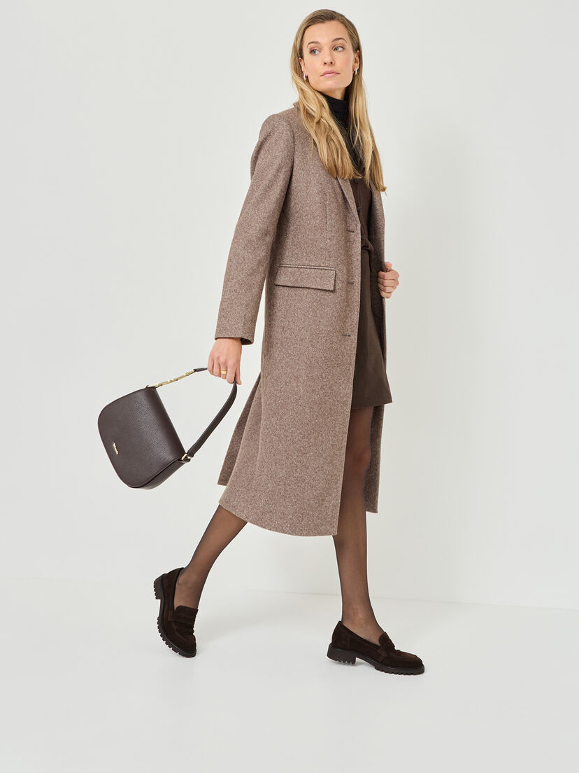 Leren Instappers - bruin, 304, hi-res