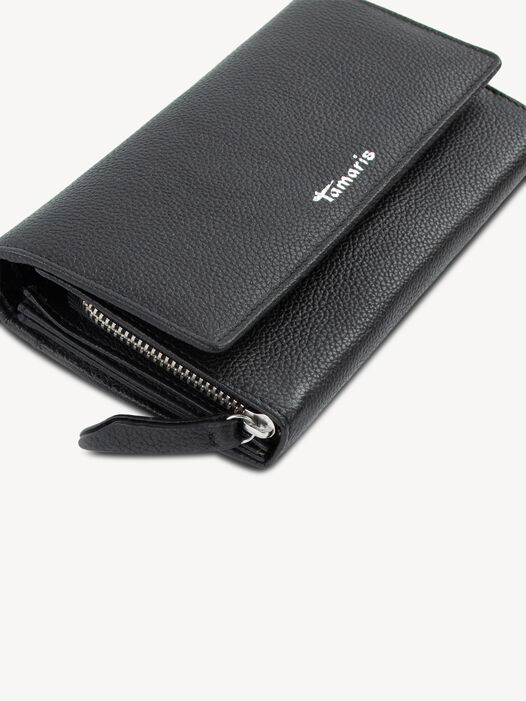 Portemonnee, black, hi-res