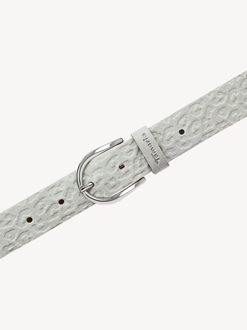 Leren Riem - grijs, lichtgrijs, hi-res