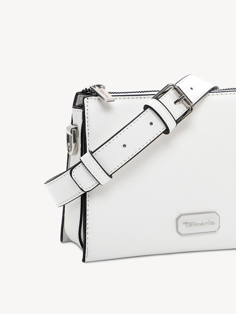 Schoudertas - wit, white, hi-res