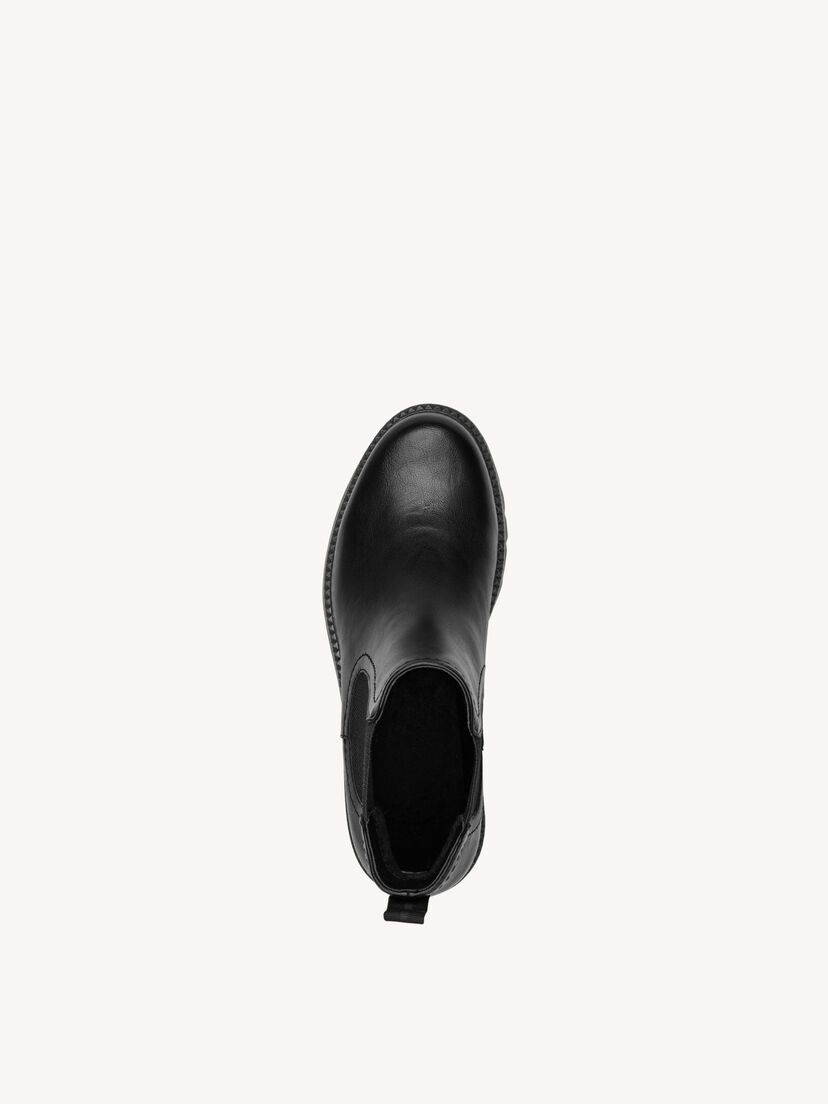 Chelseaboot - zwart, BLACK, hi-res