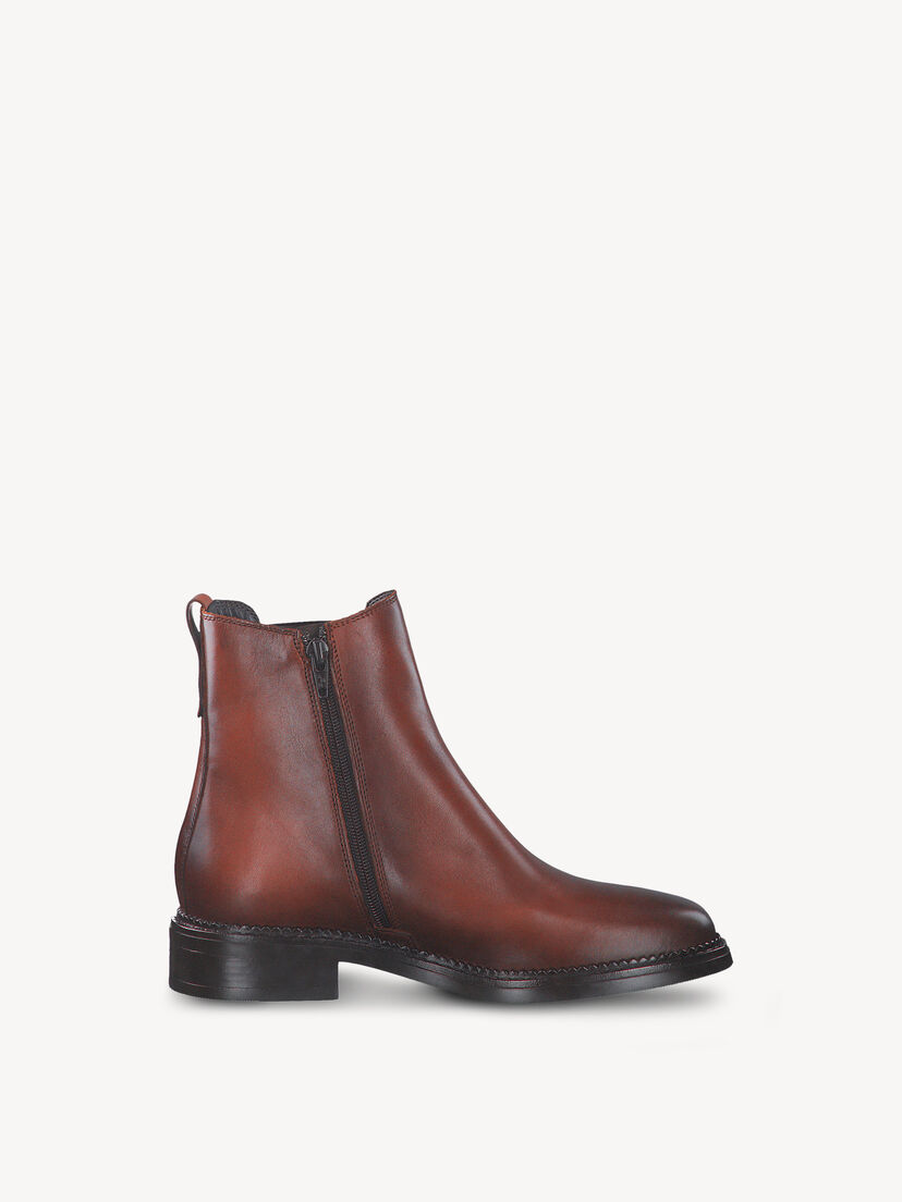 Leren Chelseaboot - bruin, cognac, hi-res