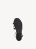 Leather Sandal - black, BLACK COMB, hi-res