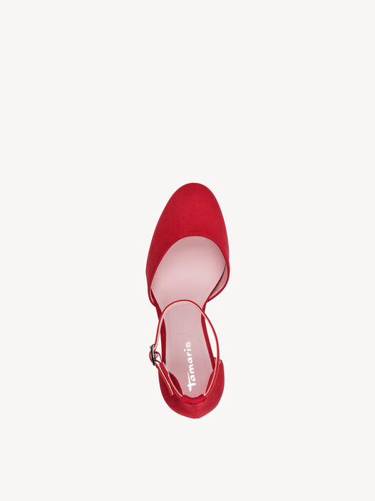 Pumps, RED, hi-res