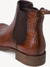 Leather Chelsea boot - brown, COGNAC CROCY, hi-res