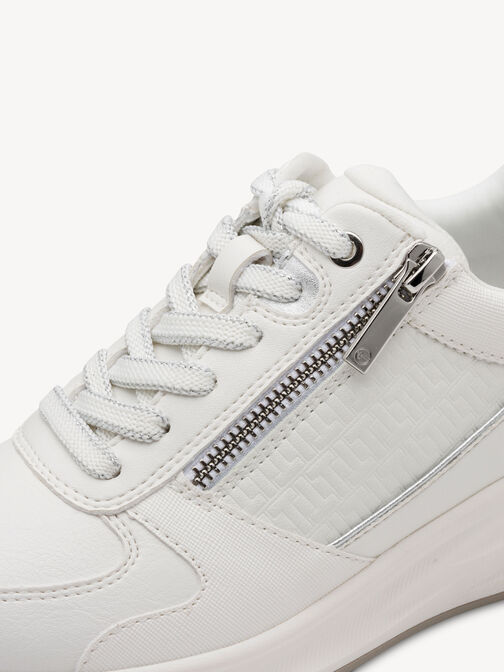 Sneaker, WHITE/SILVER, hi-res