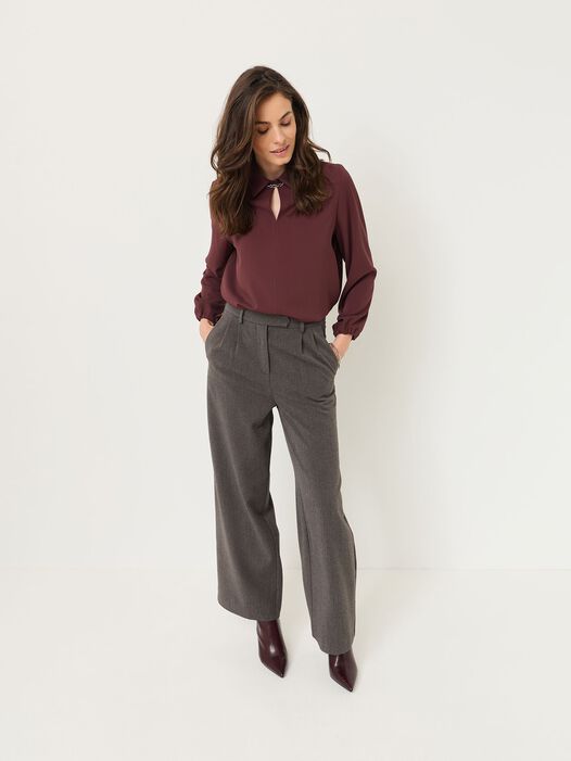 Broek, Mid Brown Melange, hi-res