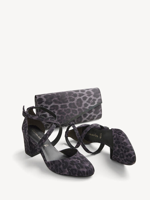 Pumps, GREY LEOPARD, hi-res
