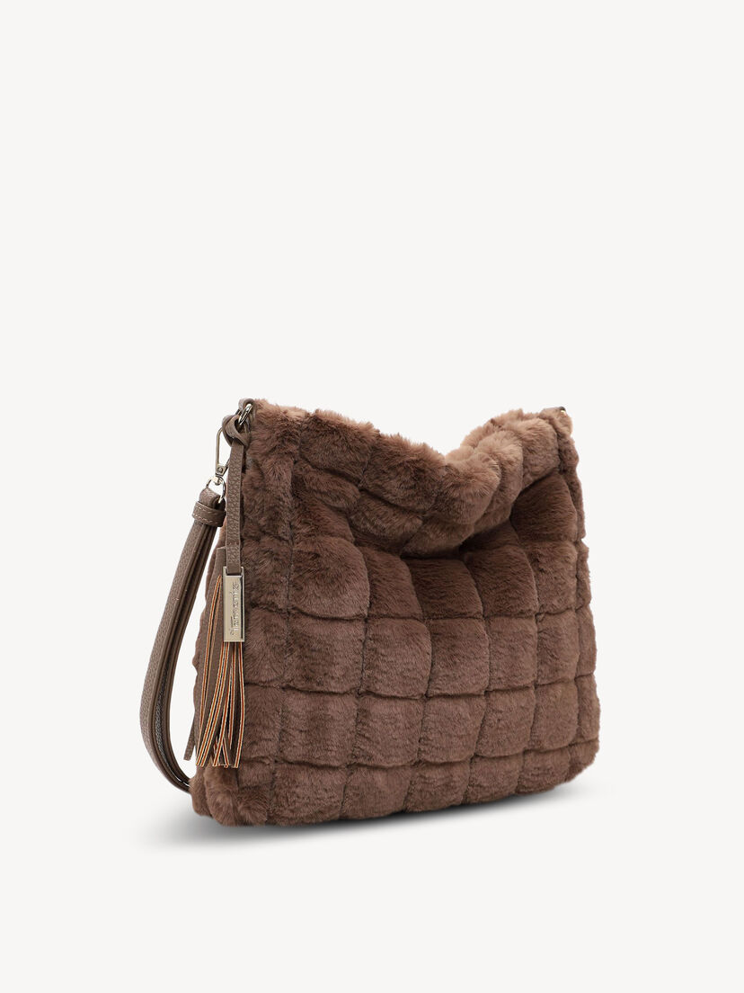 Schoudertas - bruin, brown, hi-res