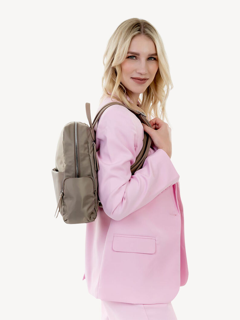 Rucksack - beige, darktaupe, hi-res