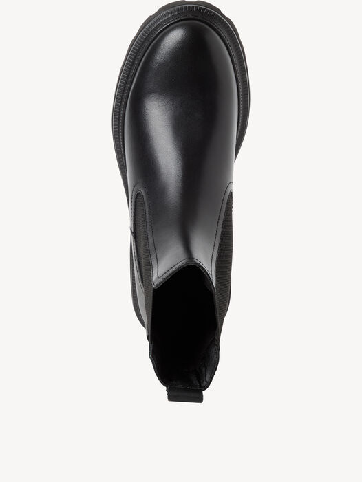 Chelseaboot, BLACK LEATHER, hi-res