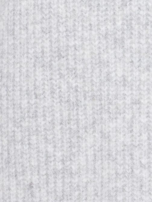 Knitted vest, Light Grey Melange, hi-res