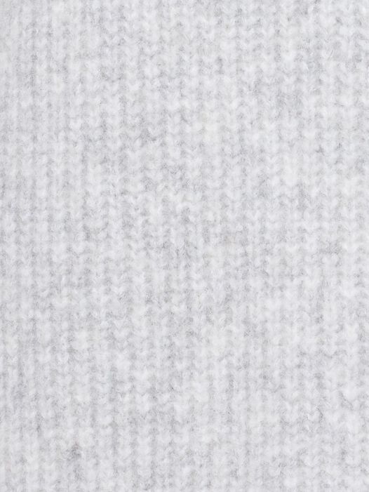 Gebreide spencer, Light Grey Melange, hi-res