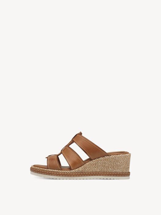 Slipper, cognac, hi-res