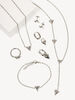 Edgy Heart silber, , hi-res