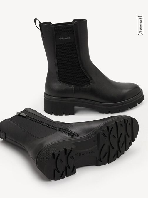 Chelsea Boot, BLACK, hi-res