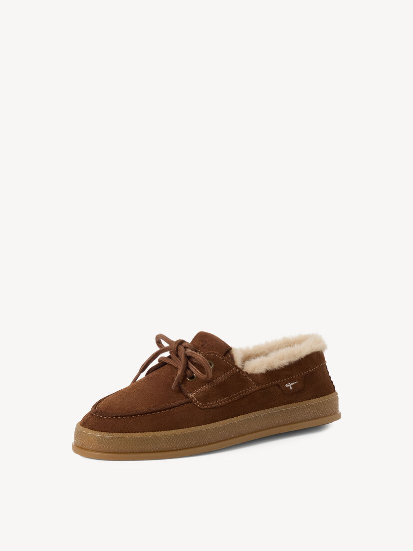 Leren Mocassin - bruin, cognac, hi-res
