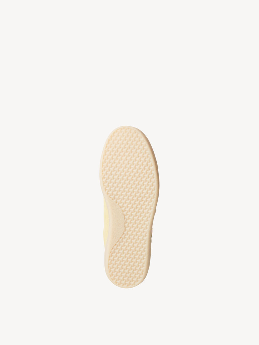 Leren Sneaker - geel, SOFT LEMON, hi-res