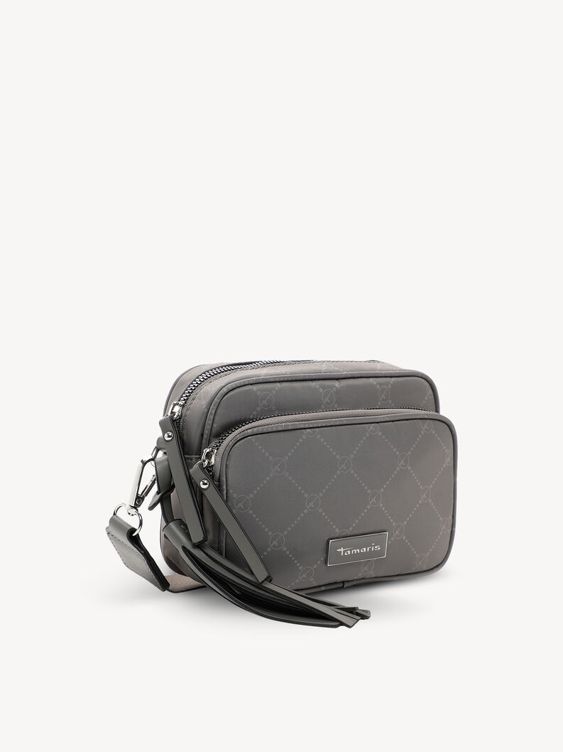 Borsa a tracolla - grigio, grey, hi-res