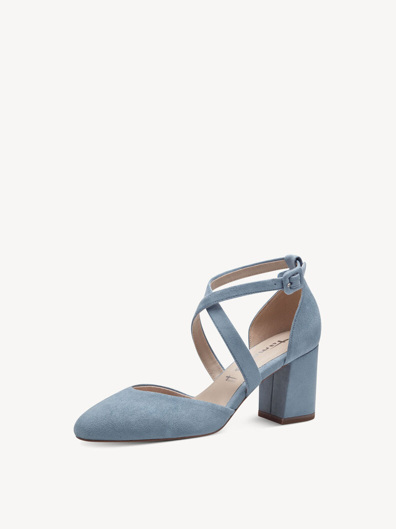 Escarpins ESMARA Talons Aiguilles Taille 37 - Un Pied Bleu, Un Pied Rouge - Neuf Avec Emballage