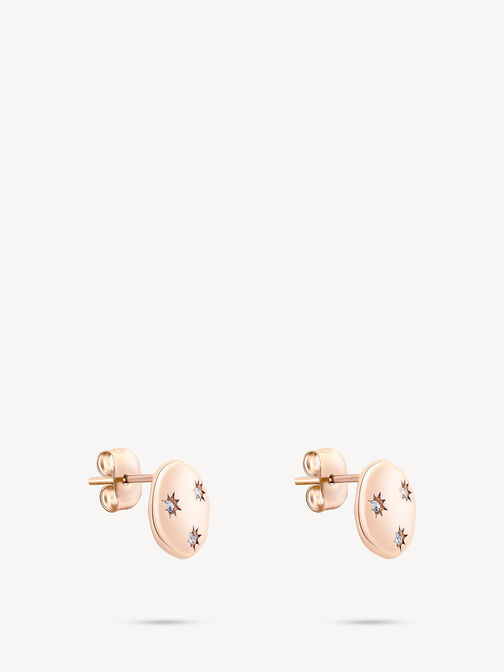 Ohrstecker, roségold, hi-res