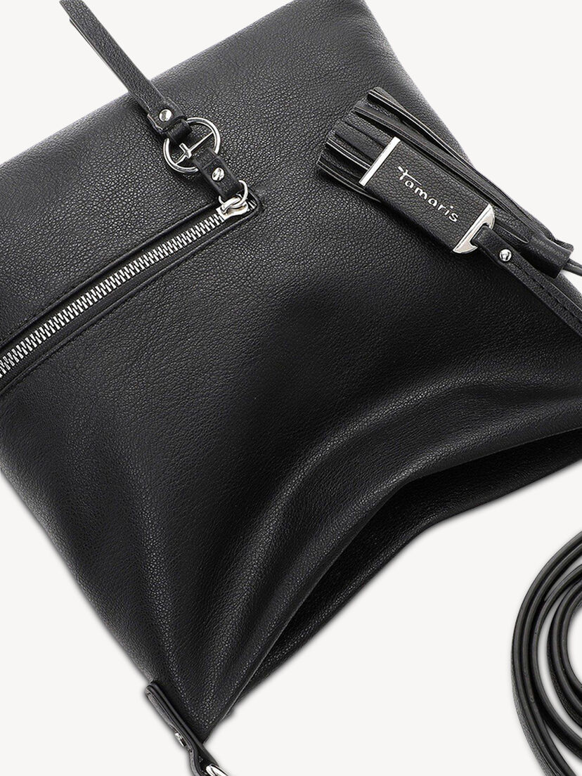 Schoudertas - zwart, black, hi-res