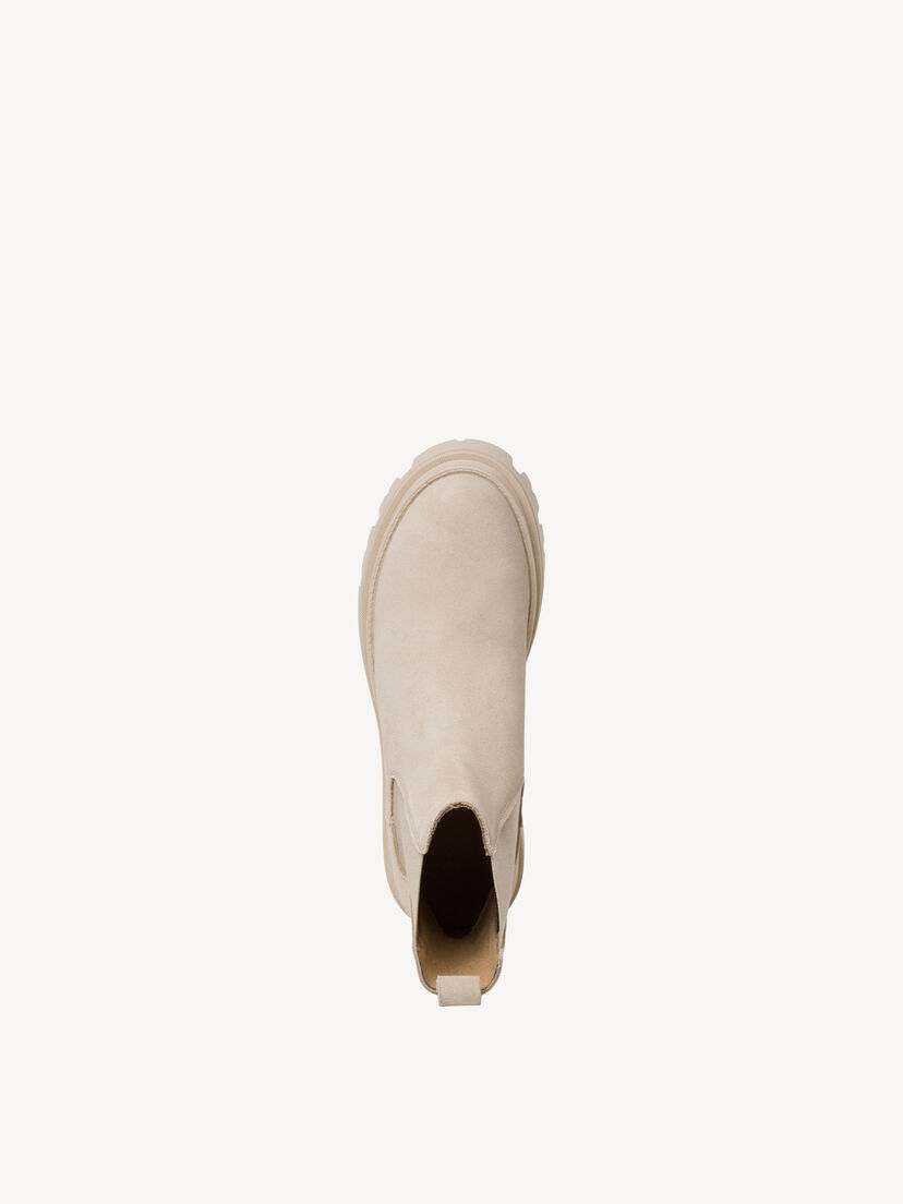 Leren Chelseaboot - beige, ANTELOPE, hi-res