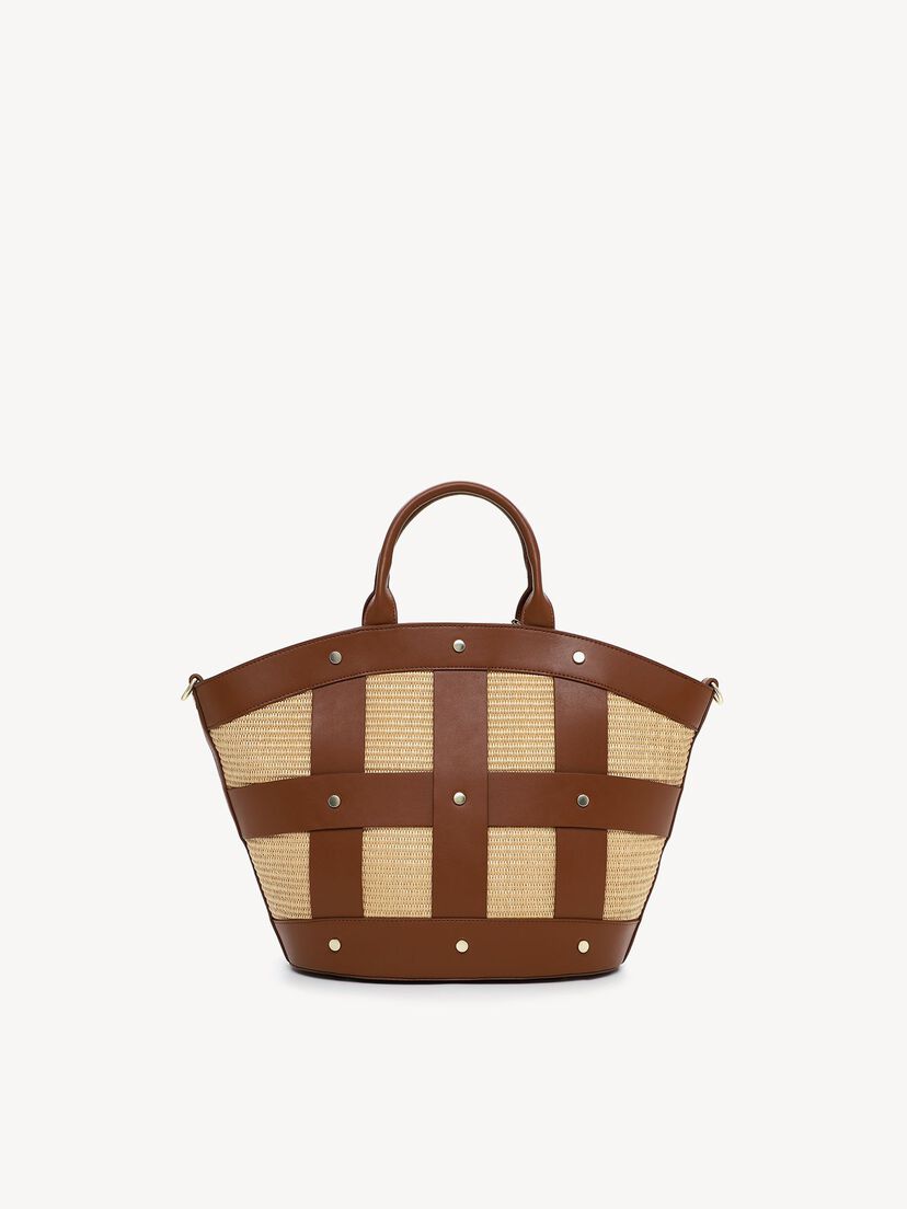 Shopper - bruin, cognac, hi-res