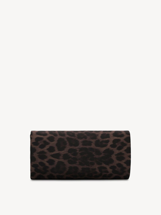 Clutch, brown, hi-res