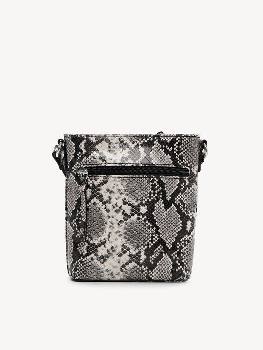Schoudertas, white-snake, hi-res