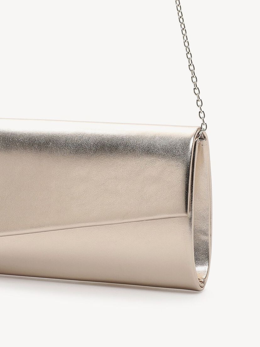 Clutch, goud, hi-res